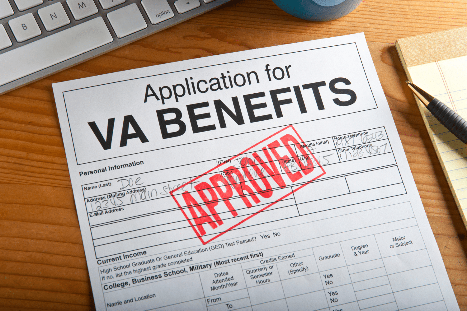 evidence for va disability claim