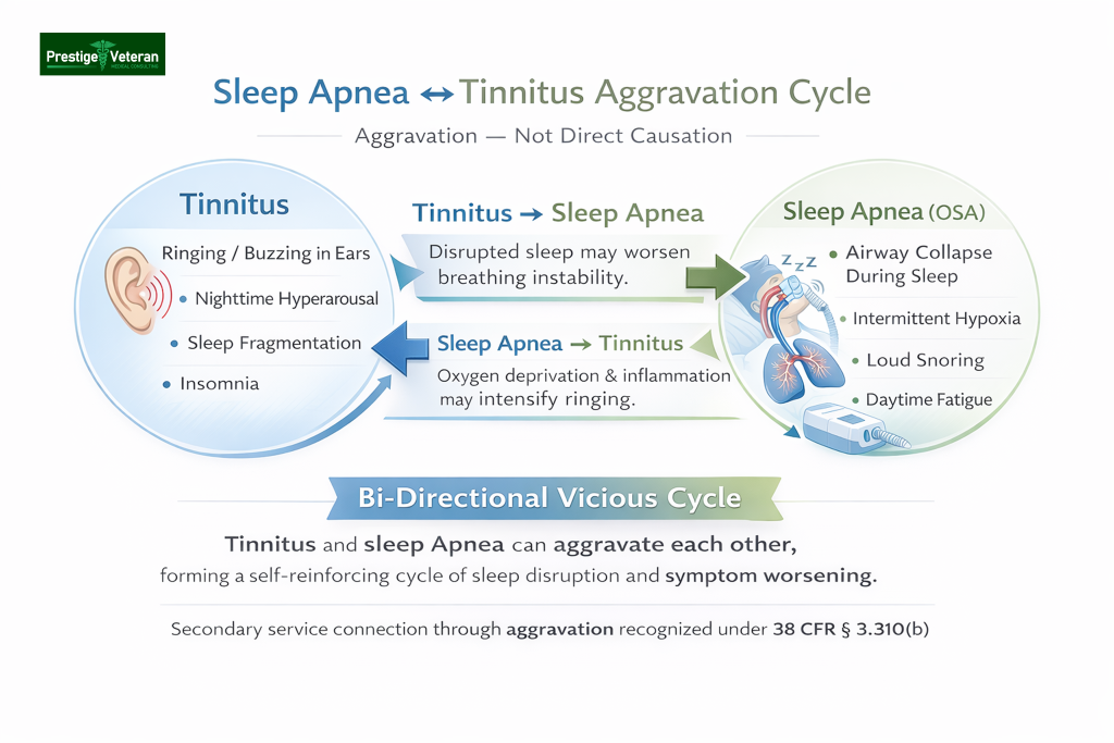 how tinnitus aggravates sleep apnea 